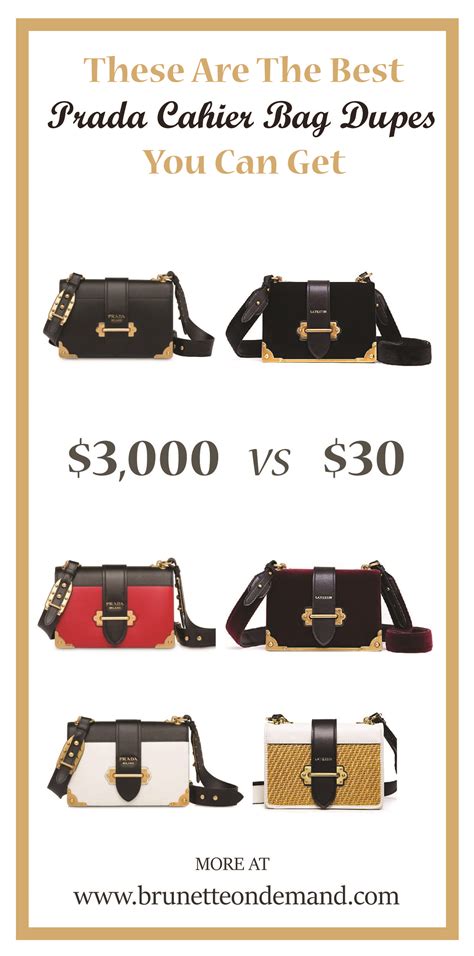 prada cahier astrology bag dupe|prada triangle bag dupes.